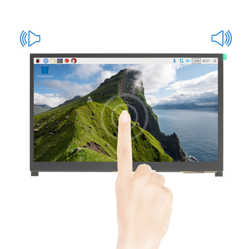 Raspberry Pi 10.1 Inch Capacitive Touch Screen Ips - Novo monitor de tela lcd com
