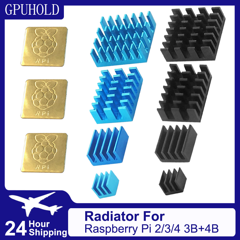 Raspberry Pi Water Cooling Kit - Gpuold chipset cooler 4 pces/5 pces