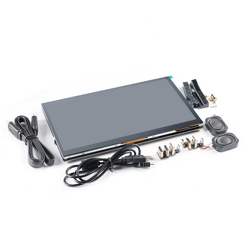 Raspberry Pi 10.1 Inch Capacitive Touch Screen Ips - Monitor de tela LCD HDMI Raspberry