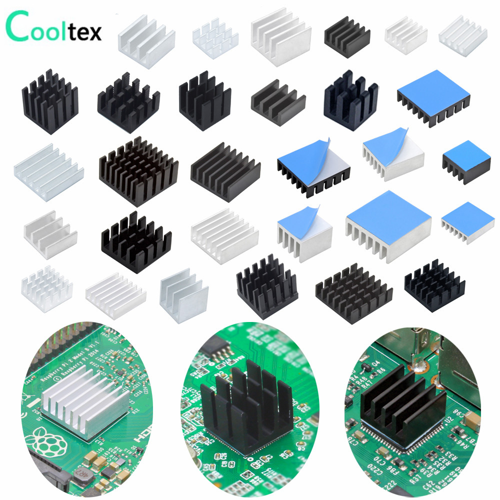 Raspberry Pi Water Cooling Kit - Mini radiador de dissipador de calor