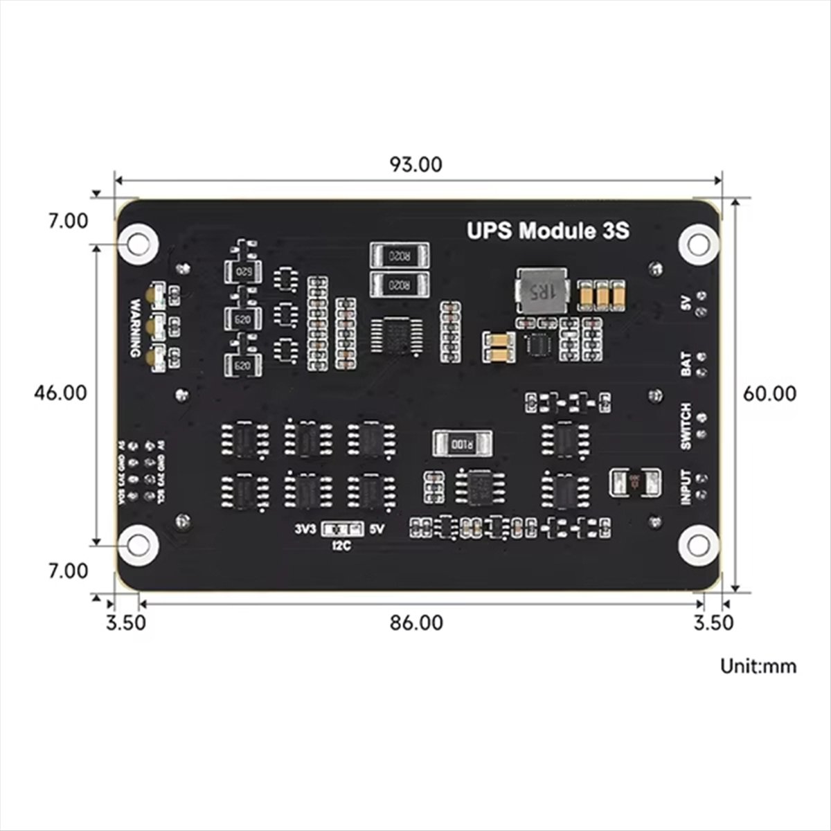 Raspberry Pi Uninterrupted Power Supply Ups 18650 - Persevering-para raspberry pi 5 ups chapéu