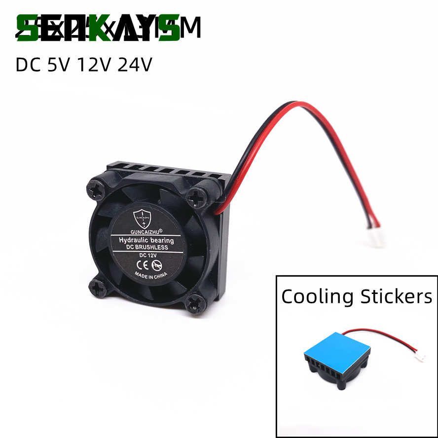 Raspberry Pi Water Cooling Kit - 2507 25mm 25x25x13mm ventilador de refrigeração