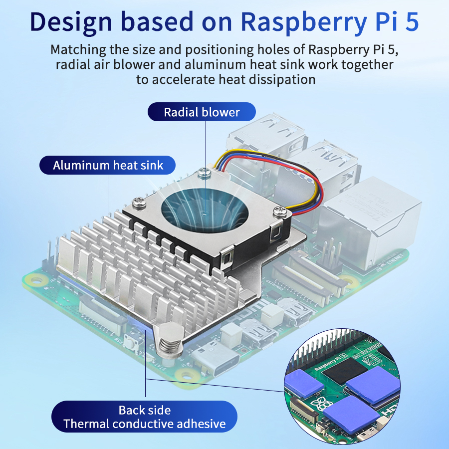 Para raspberry pi 5 ventilador - Raspberry Pi Water Cooling Kit avaliação e preço