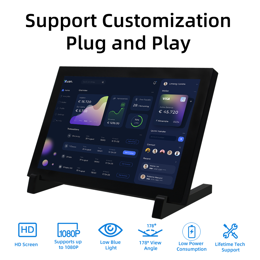 Monitor Portátil com Tela Sens - Raspberry Pi 10.1 Inch Capacitive Touch Screen Ips avaliação e preço