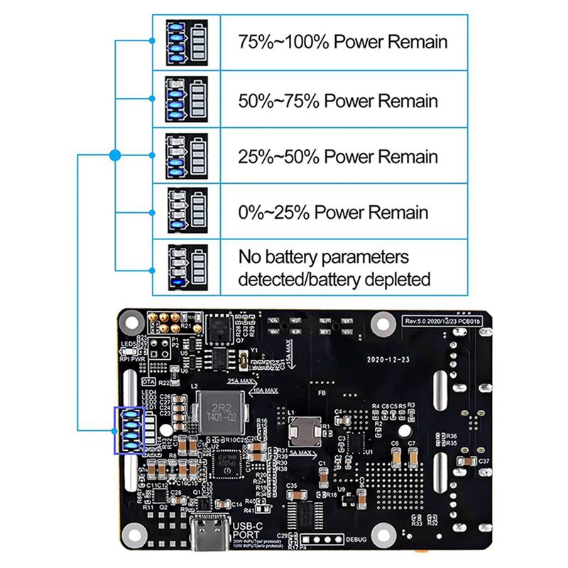 Fonte de Alimentação UPS 2X pa - Raspberry Pi Uninterrupted Power Supply Ups 18650 avaliação e preço