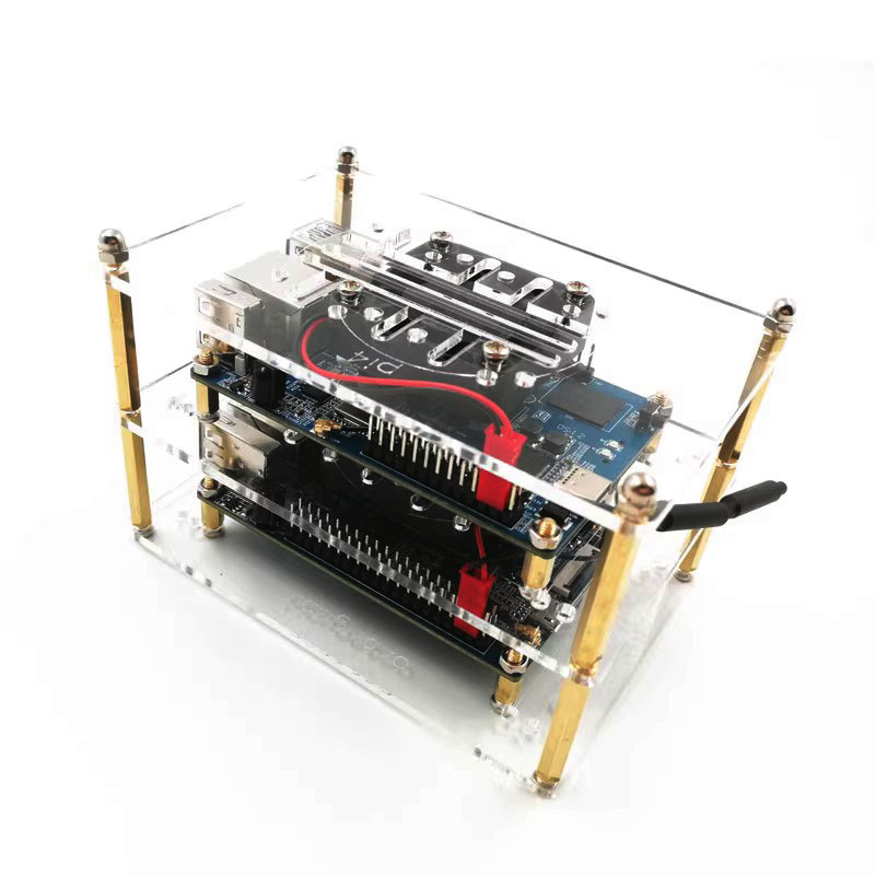 Ventilador acrílico transparen - Argon One V3 M.2 Nvme Case avaliação e preço