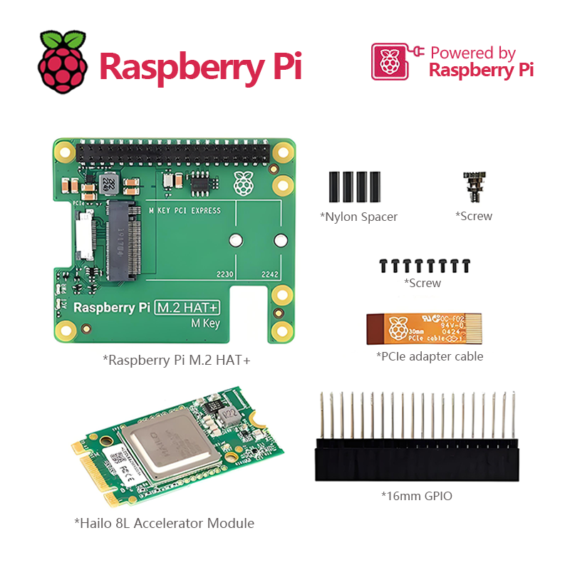 Kit oficial de IA Raspberry Pi - Raspberry Pi Ai Kit Hailo-8L avaliação e preço