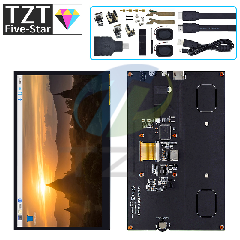 Tzt 10.1 Polegada módulo de ex - Raspberry Pi 10.1 Inch Capacitive Touch Screen Ips avaliação e preço