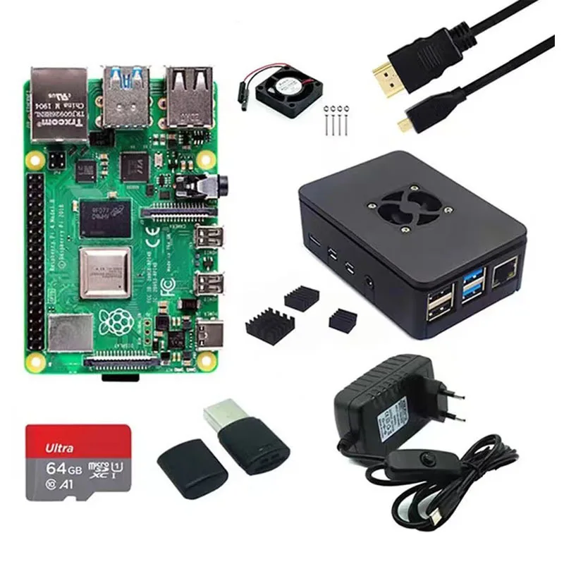 Kit de Placa de Desenvolviment - Raspberry Pi 4 8Gb Ram Kit avaliação e preço