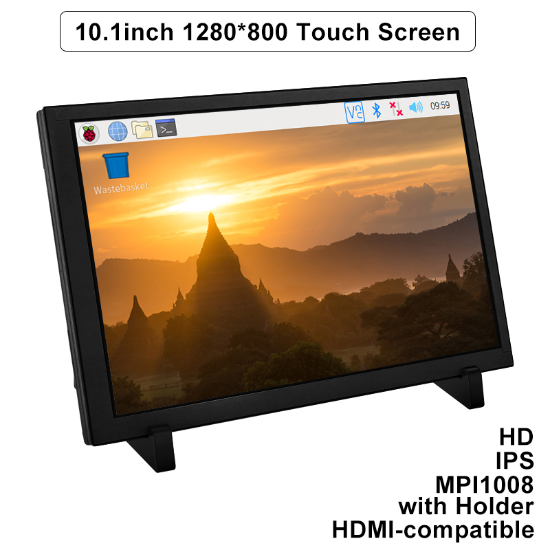 Tela Touch Screen IPS Capaciti - Raspberry Pi 10.1 Inch Capacitive Touch Screen Ips avaliação e preço