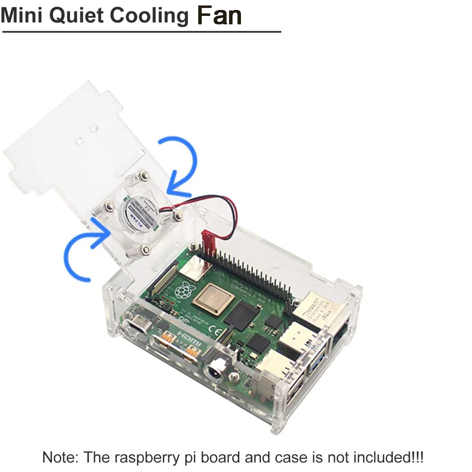 Ventilador transparente para R - Raspberry Pi Water Cooling Kit avaliação e preço