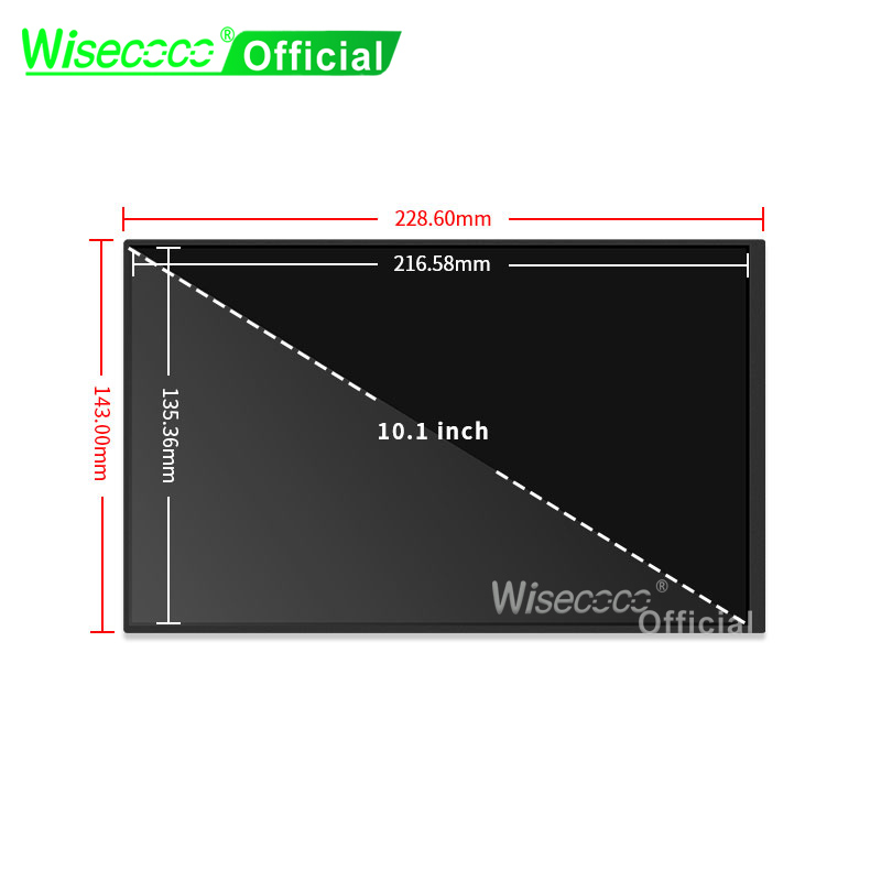 Wisecoco 10.1 Polegada tela de - Raspberry Pi 10.1 Inch Capacitive Touch Screen Ips avaliação e preço