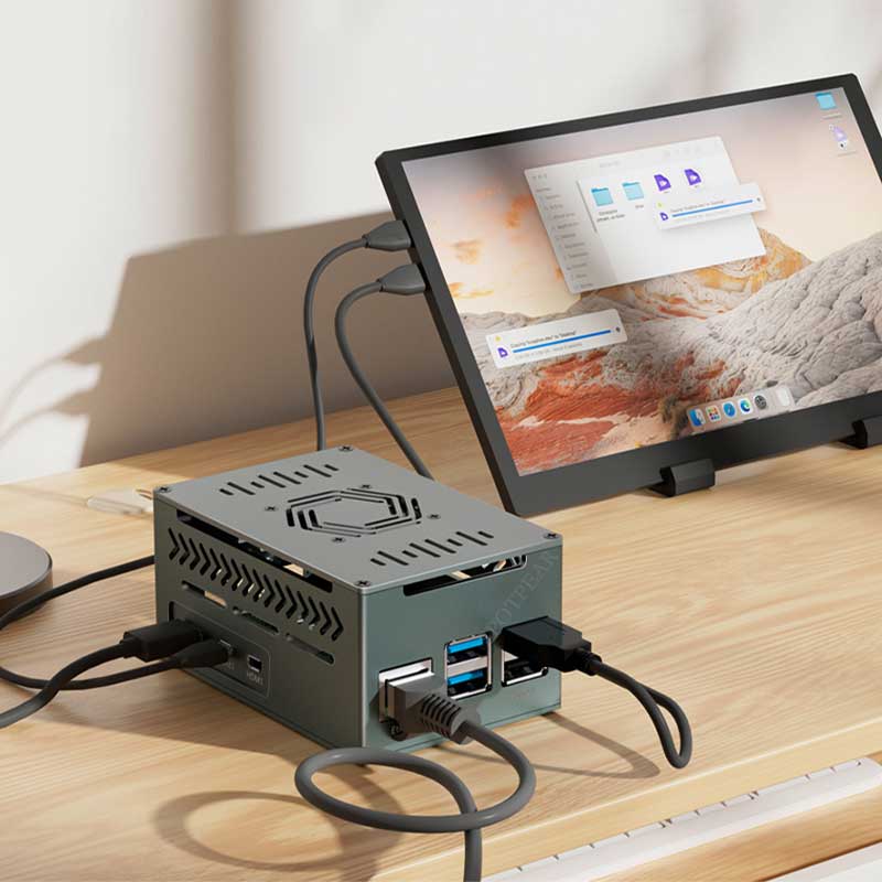 Raspberry pi 5 caixa de metal  - Argon One V3 M.2 Nvme Case avaliação e preço