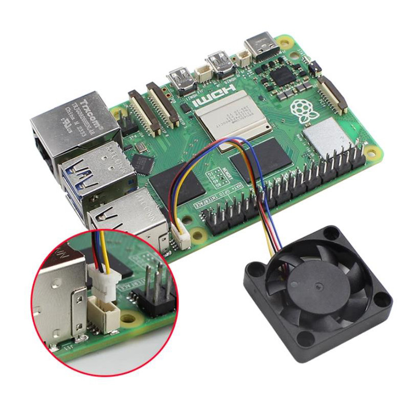 Ventilador ajustável de veloci - Raspberry Pi Water Cooling Kit avaliação e preço