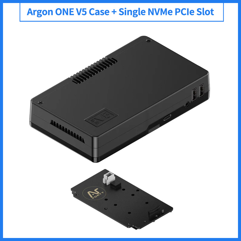 Raspberry pi 5 argônio um v5 m - Argon One V3 M.2 Nvme Case avaliação e preço