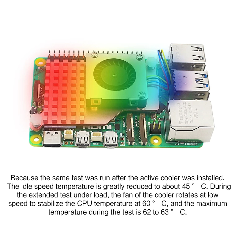 Cooler Ativo Raspberry Pi 5, D - Raspberry Pi Water Cooling Kit avaliação e preço