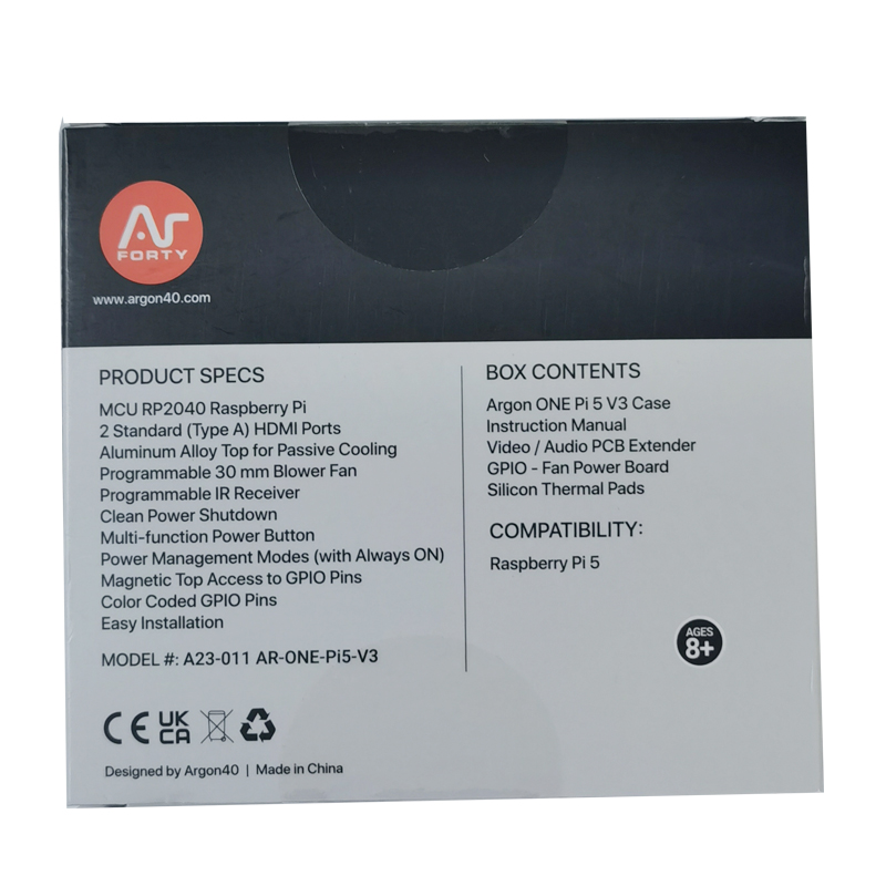 Case de Metal Argon ONE V3 par - Argon One V3 M.2 Nvme Case avaliação e preço