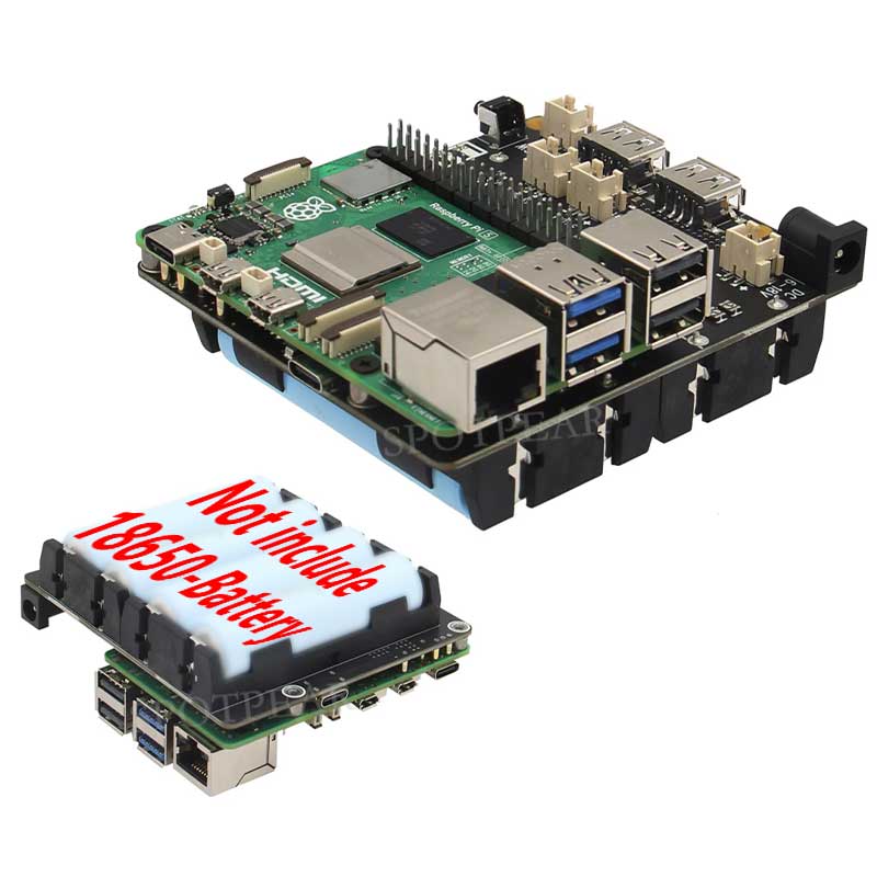 X1202 raspberry pi 5 placa ups - Raspberry Pi Uninterrupted Power Supply Ups 18650 avaliação e preço