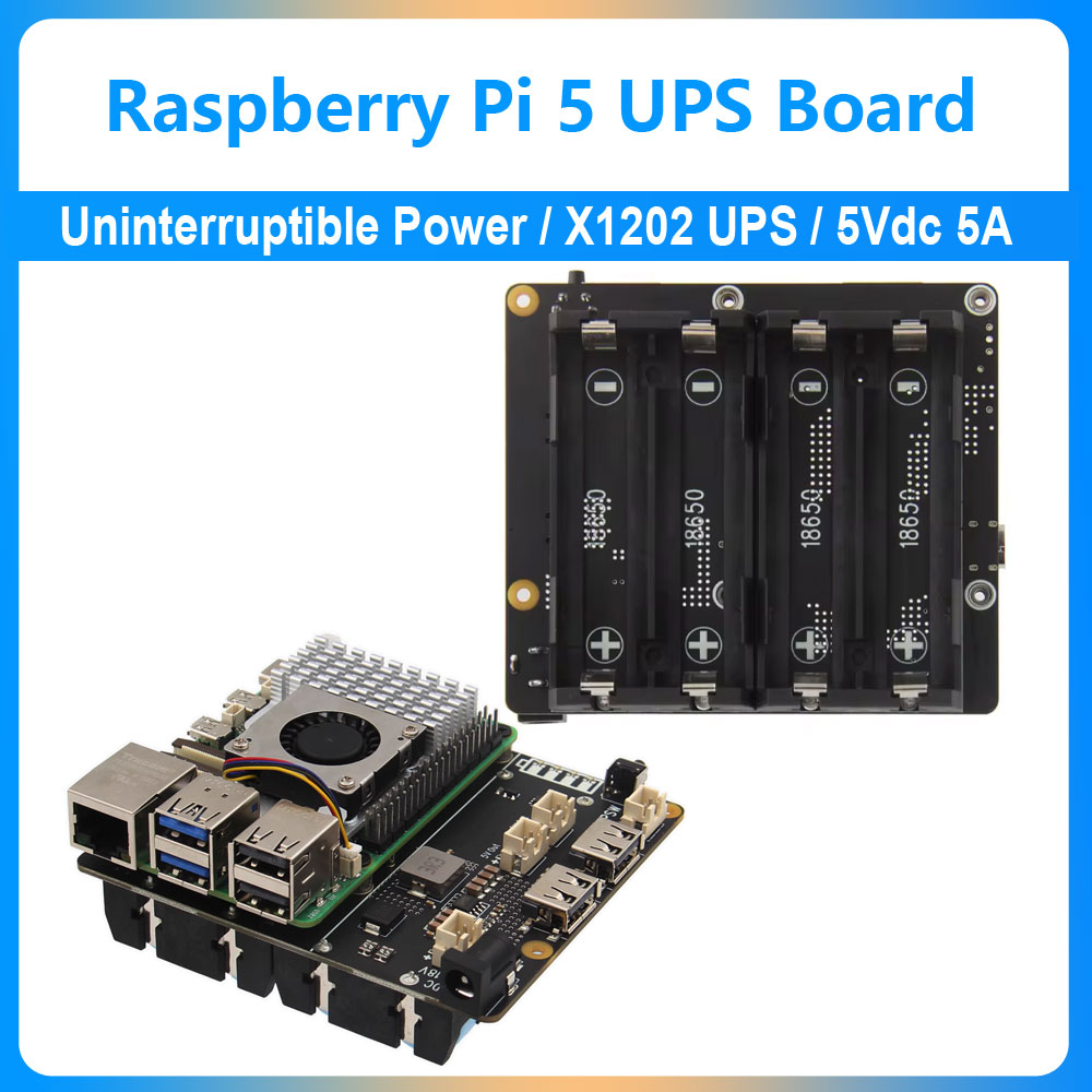 Placa de Expansão UPS para Ras - Raspberry Pi Uninterrupted Power Supply Ups 18650 avaliação e preço