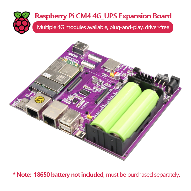Placa de expansão de fonte de  - Raspberry Pi Uninterrupted Power Supply Ups 18650 avaliação e preço