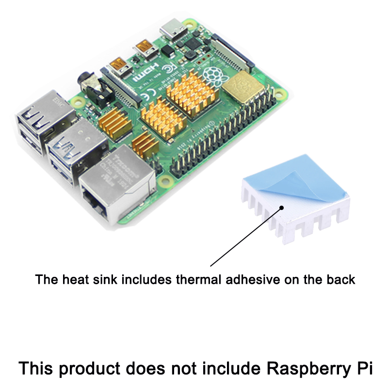 Gpuold chipset cooler 4 pces/5 - Raspberry Pi Water Cooling Kit avaliação e preço