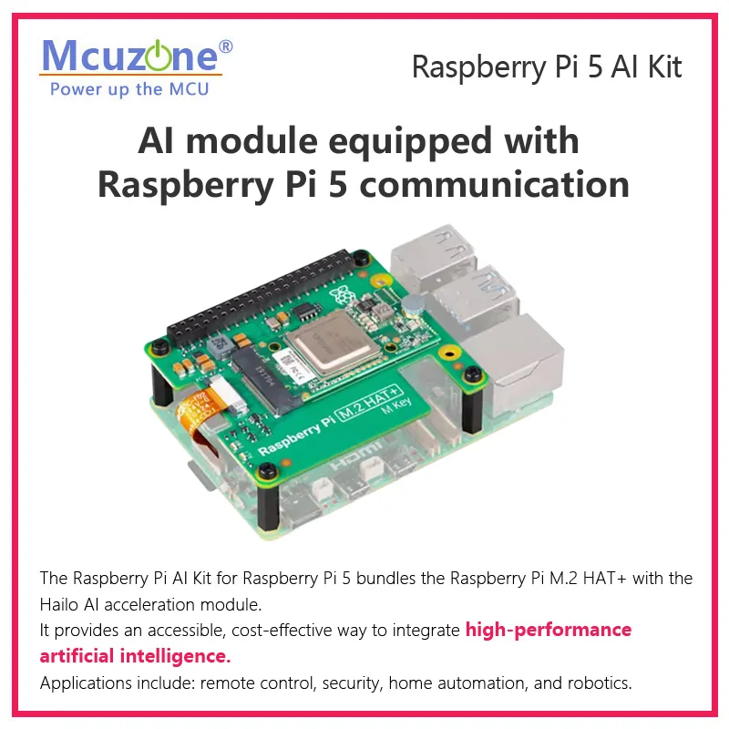 Kit Raspberry Pi 5 AI HAT, PCI - Raspberry Pi Ai Kit Hailo-8L avaliação e preço